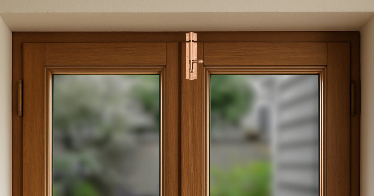 ATOM LOCK-Premium Gold Matt Tower Bolts for a Luxury Look