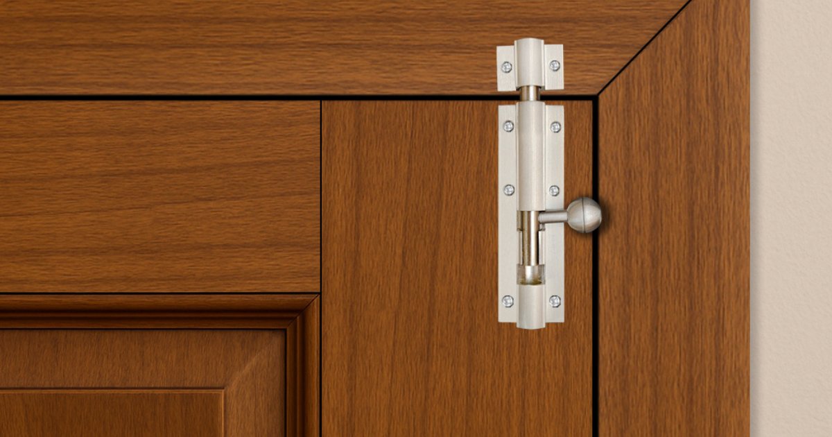 ATOM LOCK - Upgrade Door Security with Silver Satin Finish Tower Bolts - Atom Locks ATOM LOCK - Upgrade Door Security with Silver Satin Finish Tower Bolts