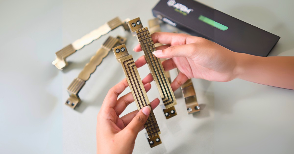 Atom Lock - Door Handle Finishes That Transform Your Interiors