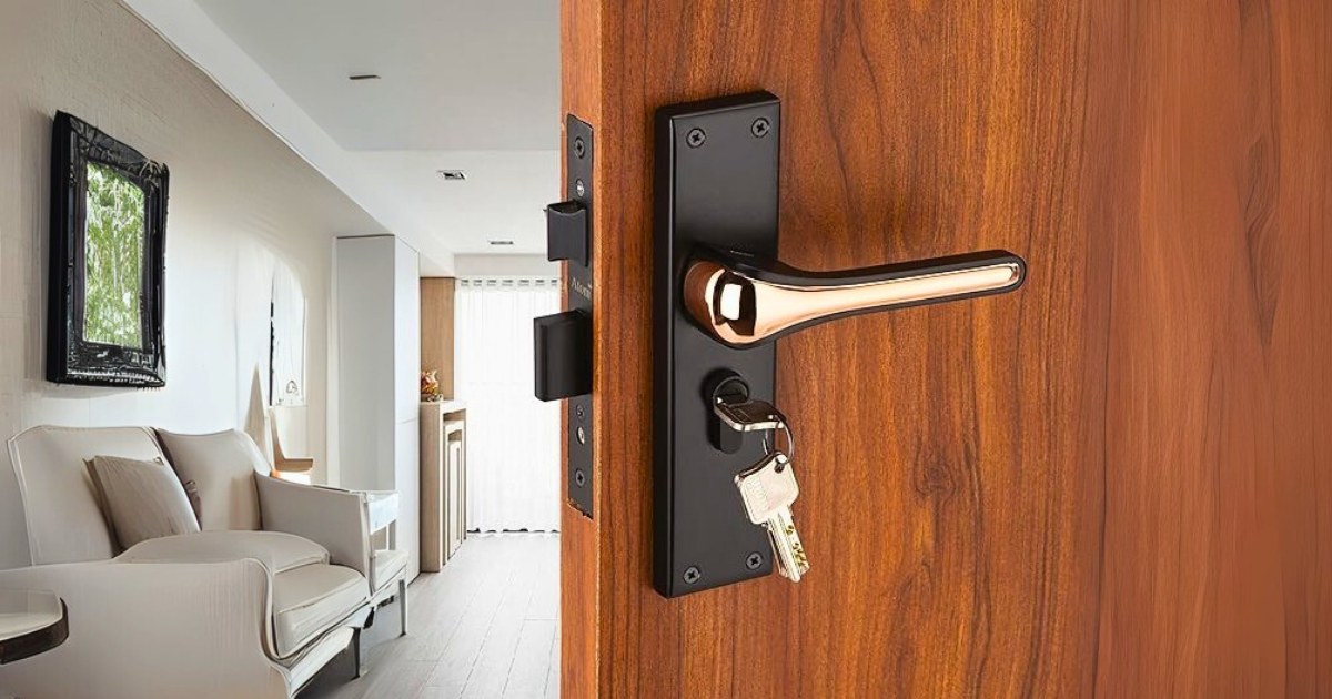 Atom Lock - Mortice Handle Set A Blend of Security and Elegance