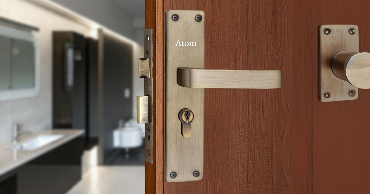 Bathroom Door Locks That Combine Strength and Design