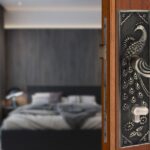 Stylish Bedroom Door Lock Design for Secure Living