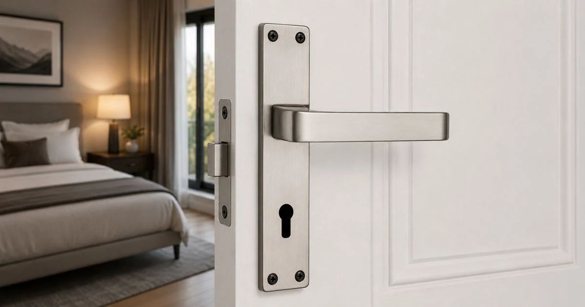 Why Mortise and Rose Handles Are Ideal for Modern Doors