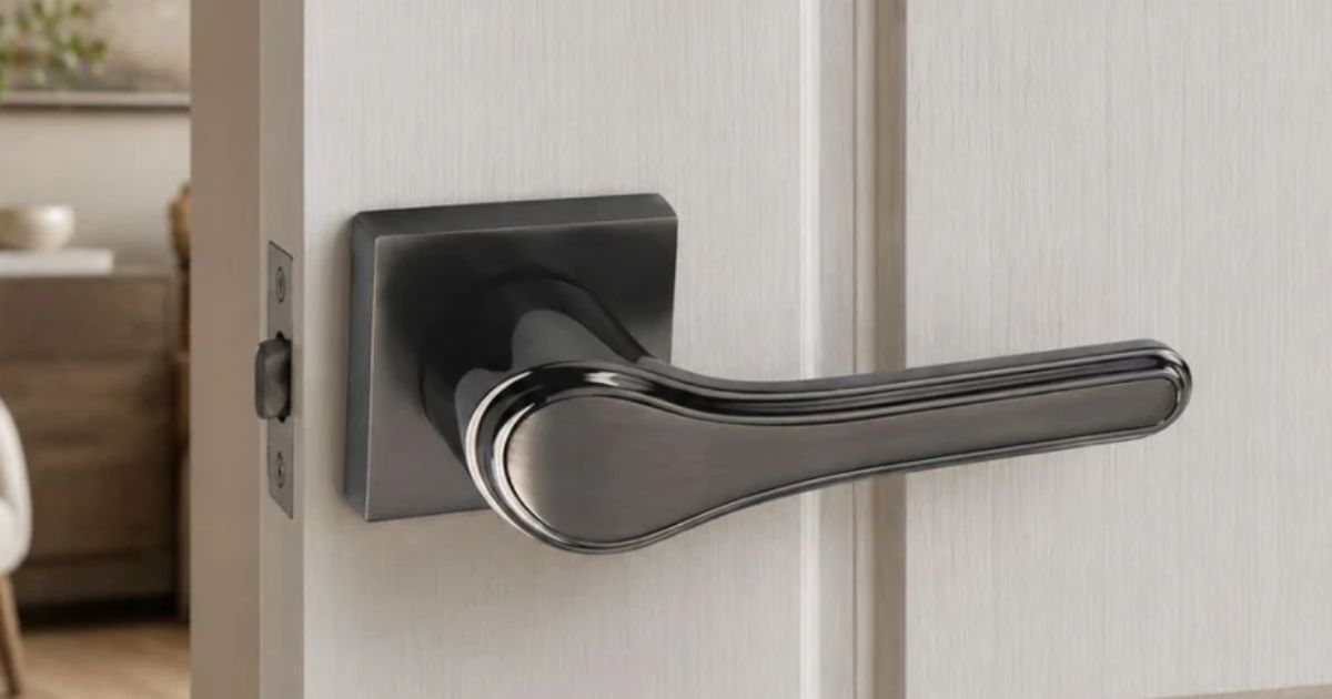 ATOM LOCK - Where Black Matt Tower Bolts Fit Best Around a Home or Office