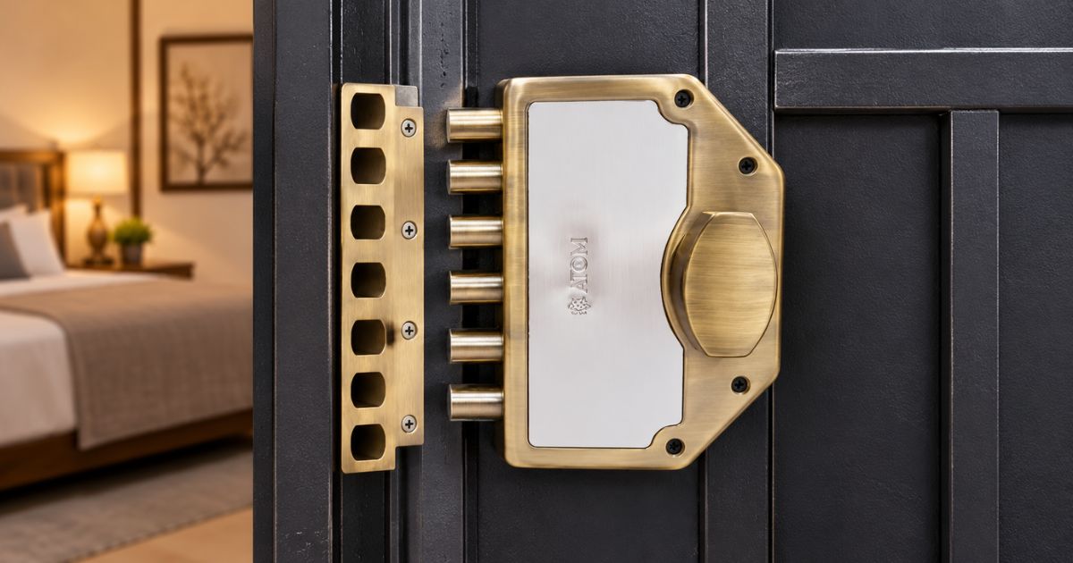 Double Door Iron Gate Lock Setup That Actually Holds