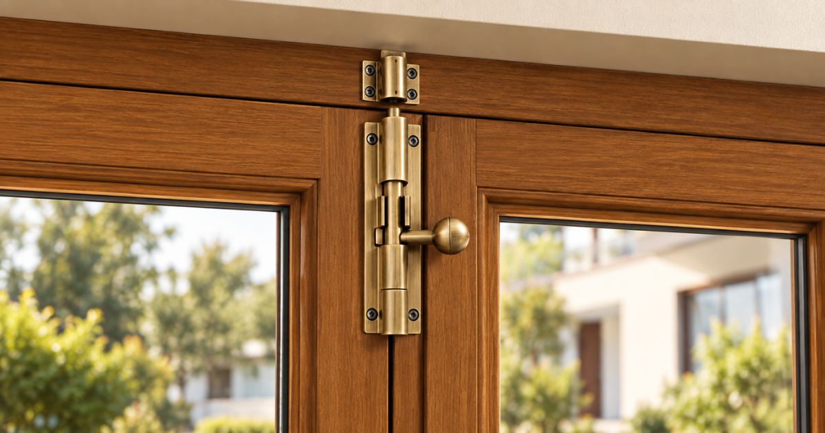 Rose Gold Tower Bolt and How to Match It With Your Handles