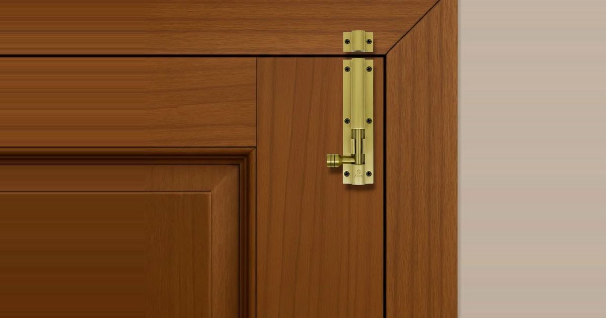 Tower Bolt for Door Fixing on Wood, PVC and Flush Doors