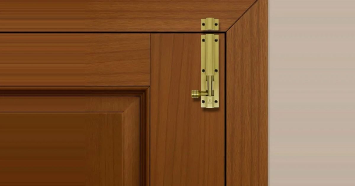 ATOM LOCK - Tower Bolt for Windows the Small Fitting That Stops a Lot of Trouble