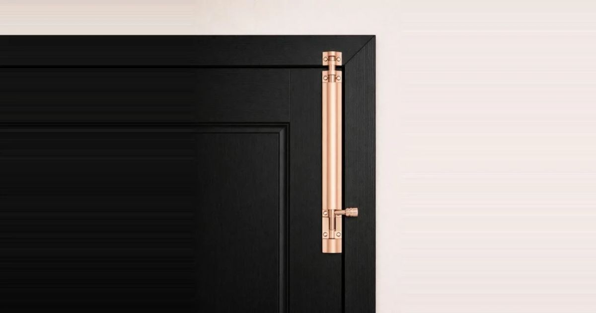 ATOM LOCK - Tower Bolt for Windows the Small Fitting That Stops a Lot of Trouble