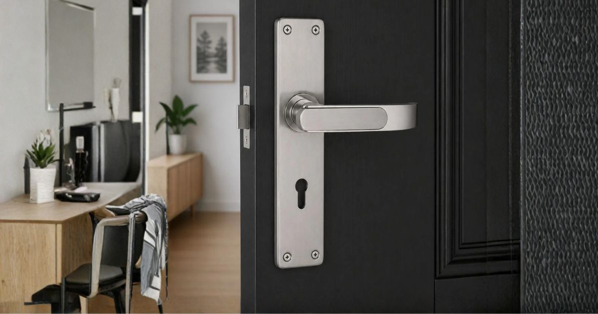 Aluminium Pull Bolt Lock for Store Rooms, Terraces and Shops