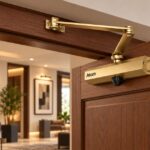Brass Door Closer for Heritage Style Doors, Sizing and Setting It Right