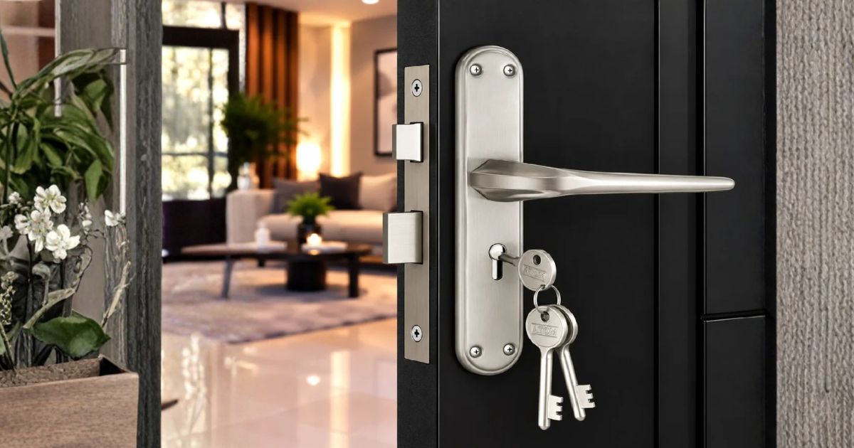 Door Lock Handle Only, How to Replace It Without Changing the Lock