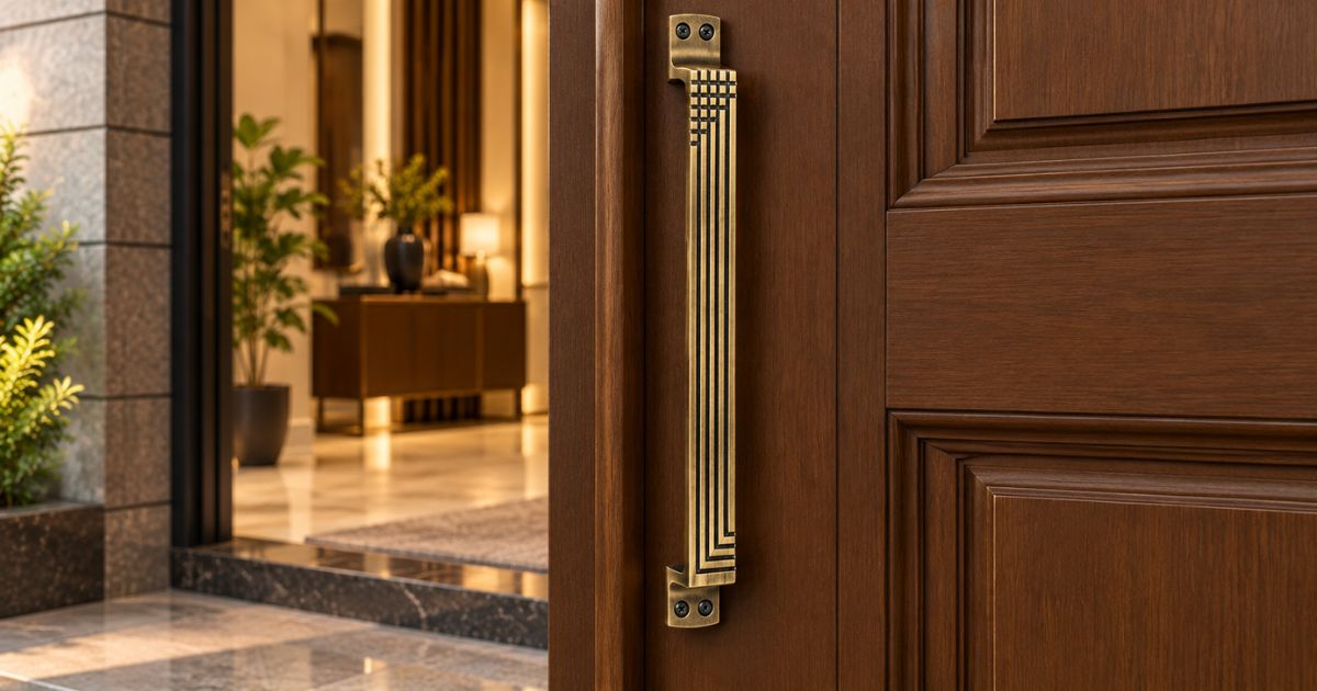 Pull Handles for Main Doors and How to Size Them Right
