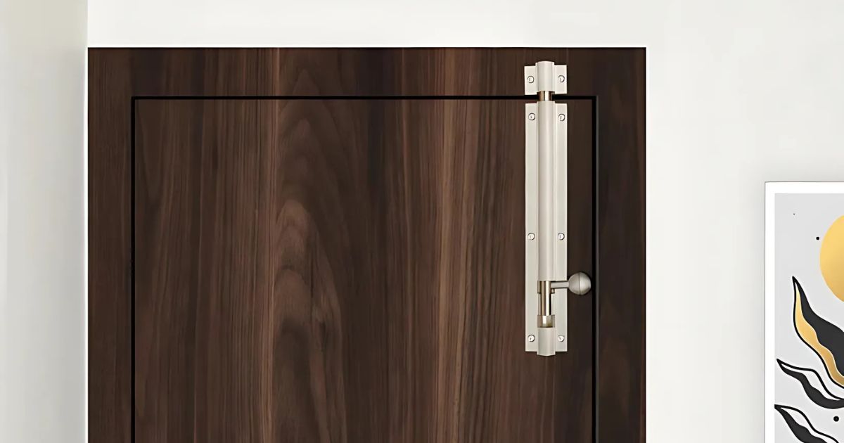 Security and Build Quality Behind Black Matt Tower Bolts