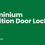 aluminium partition door lock by Atom Locks Aligarh
