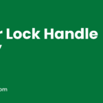 door lock handle only by Atom Locks Aligarh