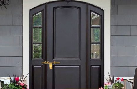 ATOM LOCK- How Brass Antique Aldrops Enhance Wooden Door Designs