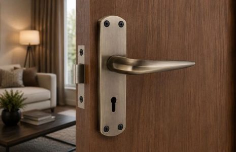 Mortise and Rose Door Handles for Modern Interiors