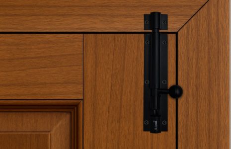 ATOM LOCK - Secure in Style with Black Matt Tower Bolts
