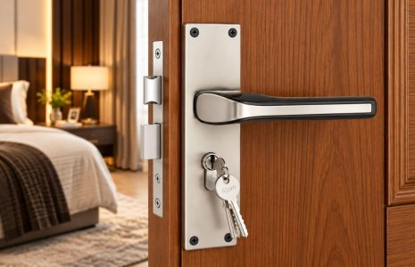 Aluminium Partition Door Lock Guide for Offices and Shops 1