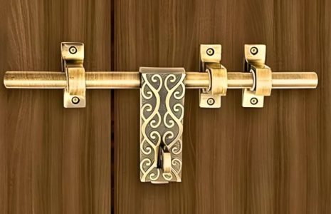 Atom Lock -Styling Doors with Brass Antique Aldrops