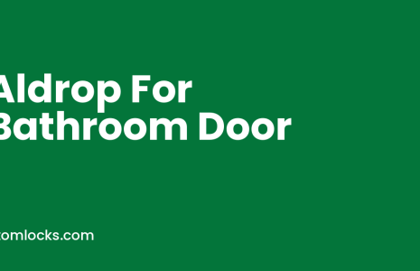aldrop for bathroom door by Atom Locks Aligarh