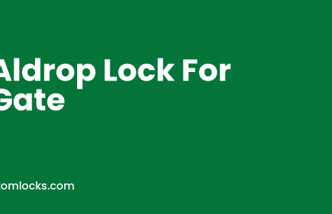 Aldrop Lock for Gate, Choosing Length, Mounting and Padlock - Atom Locks aldrop lock for gate by Atom Locks Aligarh