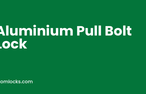 aluminium pull bolt lock by Atom Locks Aligarh