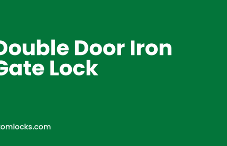 Double Door Iron Gate Lock Setup That Actually Holds - Atom Locks double door iron gate lock by Atom Locks Aligarh